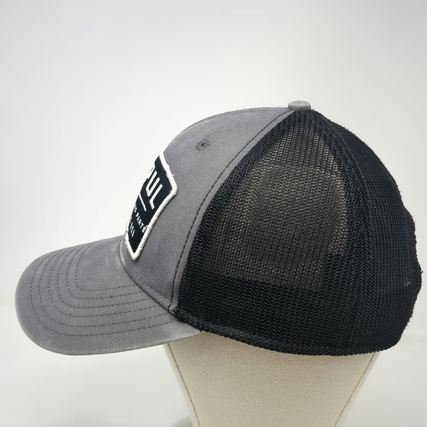 Magpul Trucker Hat Gray One Size Mesh Back USA Patch Snapback Adjustable Cap