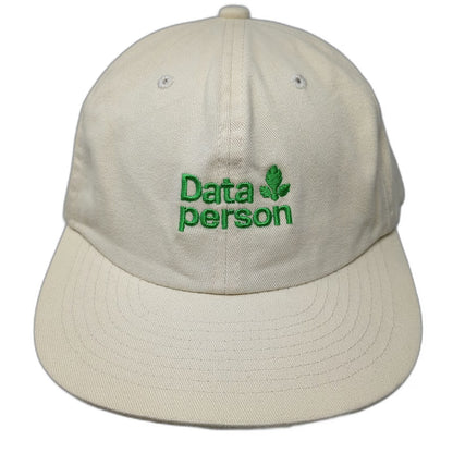 Weld Mfg Baseball Cap Beige Green One Size Data Person Parsely Cotton Hat