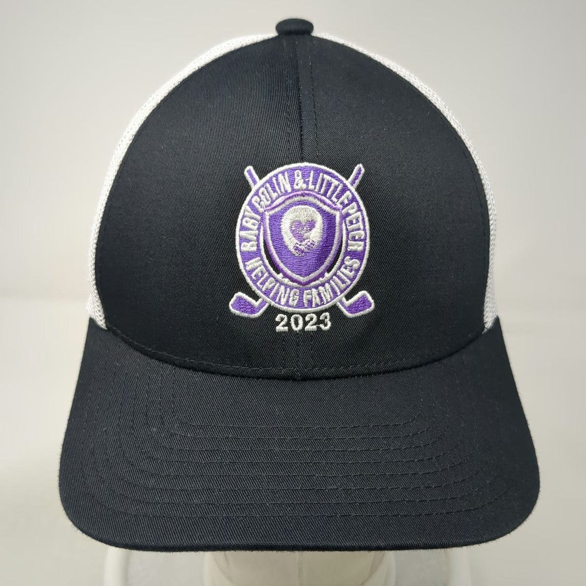 Pacific Headwear Trucker Hat Black One Size Mesh Snapback 2023 Golf IBEW 98