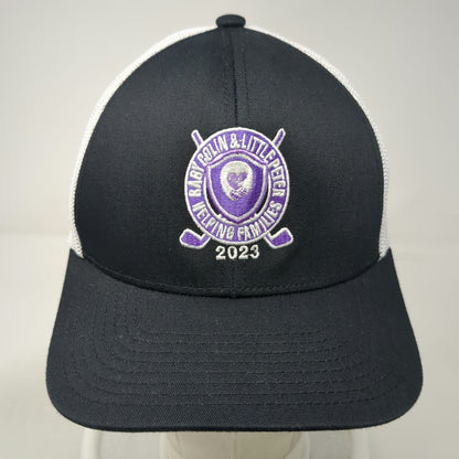 Pacific Headwear Trucker Hat Black One Size Mesh Snapback 2023 Golf IBEW 98