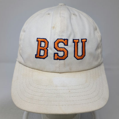 Boise State Broncos NCAA LaMode Cap Beige Slideback Green USA Made Hat Vintage