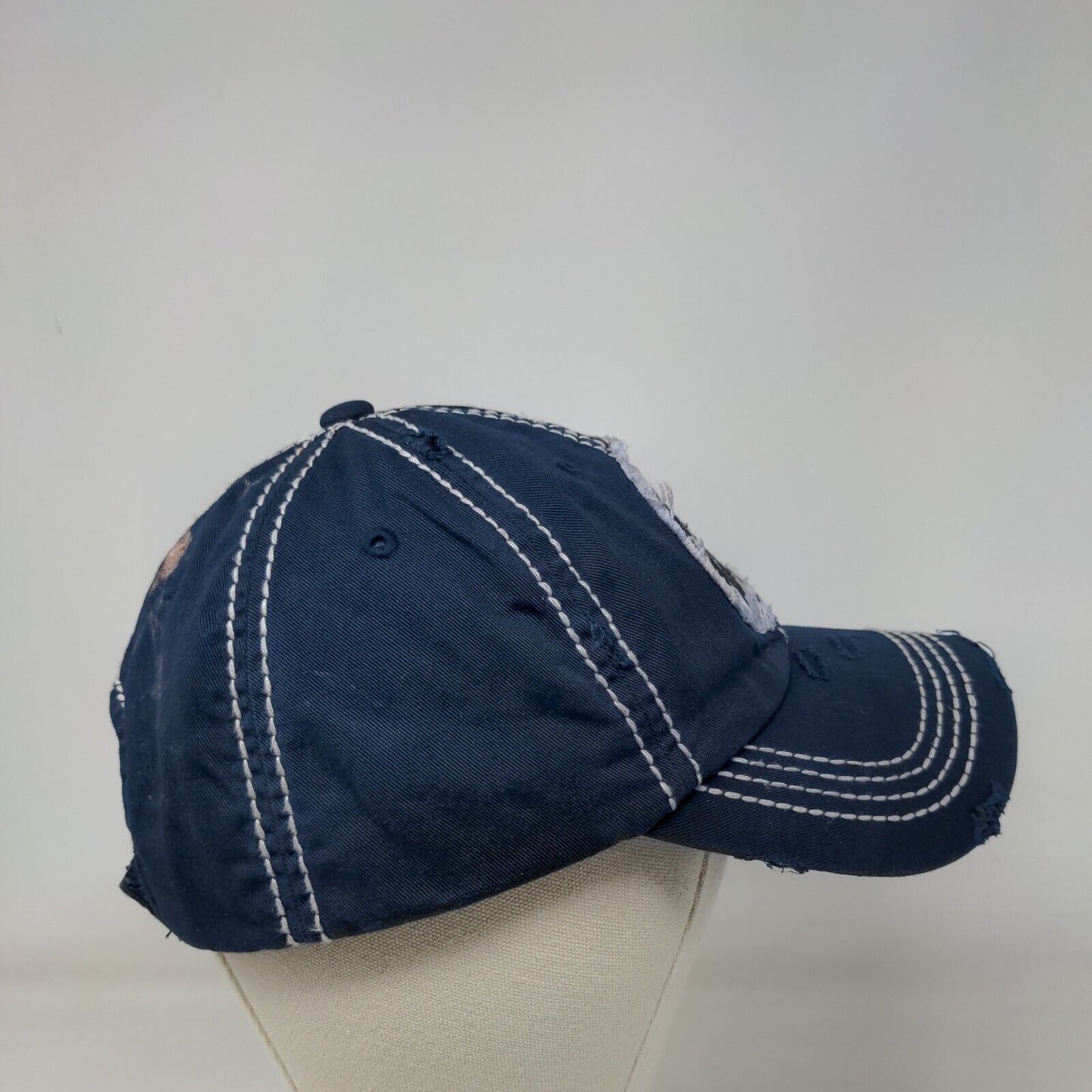Mama Bear Strapback Hat Blue One Size Adjustable KB ETHOS Vintage