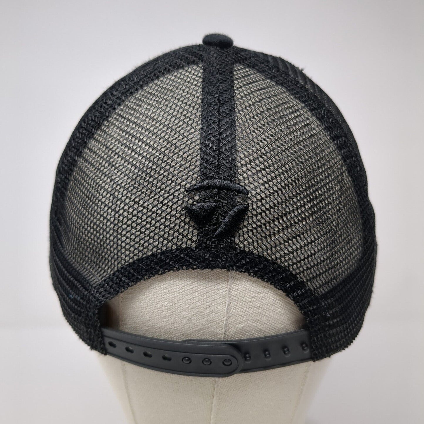 TaylorMade Golf Co. Snapback Trucker Hat Black One Size Mesh Back