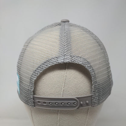 Lowe's 4 Pros Snap Back Trucker Hat Gray One Size Embroidered Mesh Back