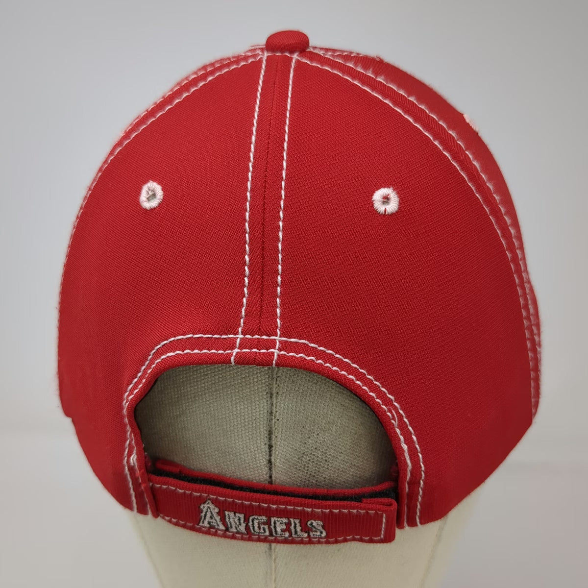 Los Angeles Angels MLB '47 Baseball Cap Red One Size Adjustable Contrast Hat