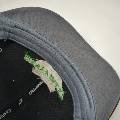 Champro Baseball Cap Black XL West Valley Home Plate Stretch Fit Structured hat