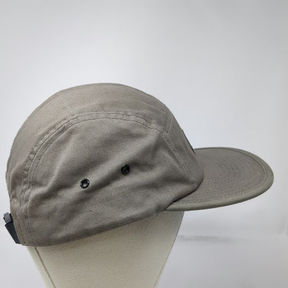 Aloha Beer Co 5 Panel Brown One Size Strapback Flat Brim Cotton Hat Hawaii Brew