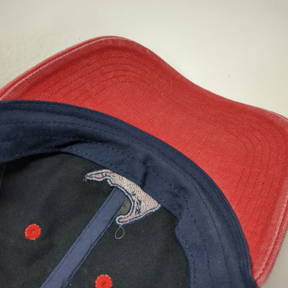 Legacy Trucker Hat Red Blue One Size Nantucket Island Map Snapback Mesh