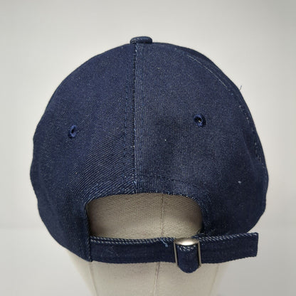 Philippines Slideback Hat Blue One Size Adjustable Embroidered Denim 6 Panel