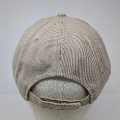 UPS United Pot Smokers Strapback Hat Tan OSFA Adjustable Embroidered Superb