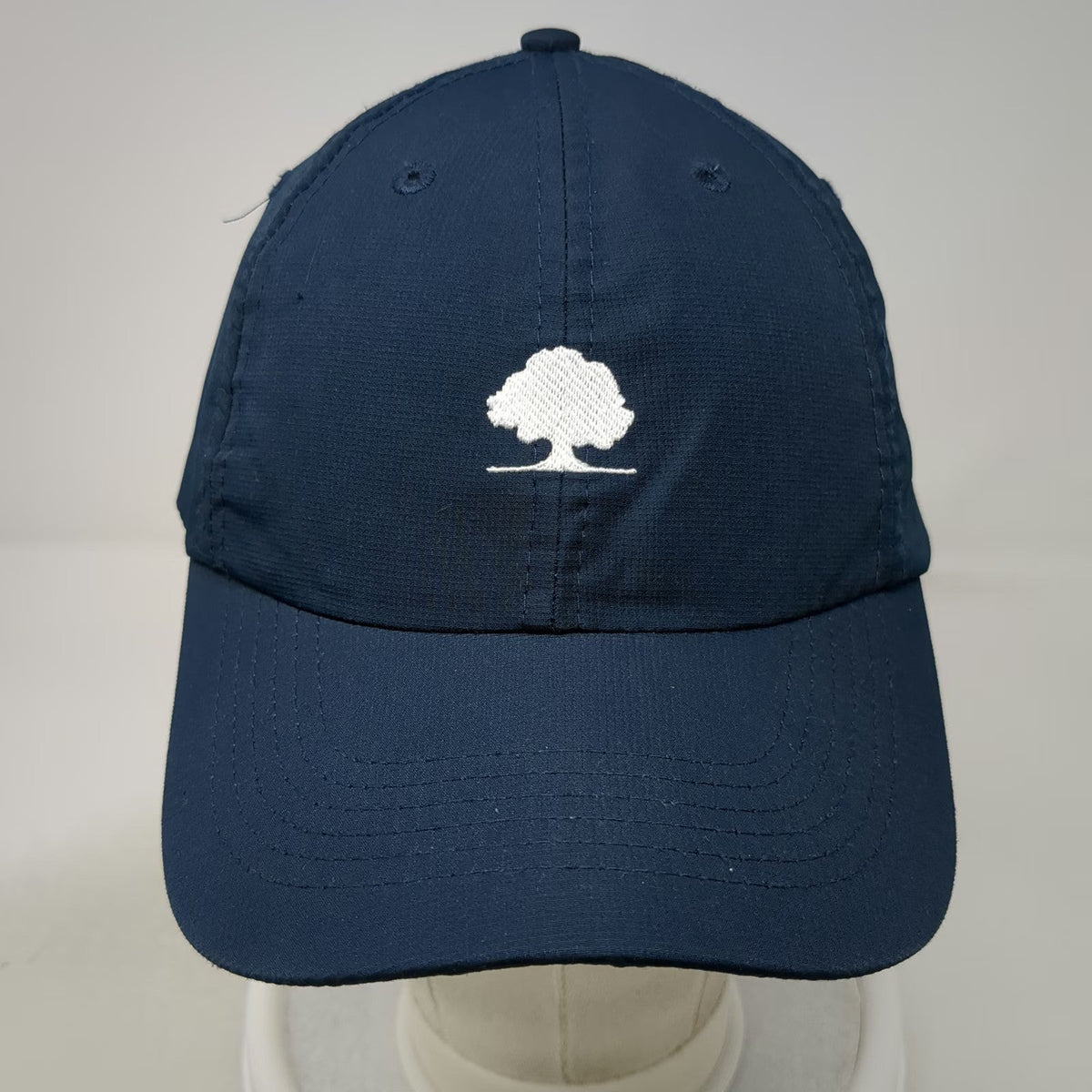 Imperial Baseball Cap Blue OSFM Polyester Tree Logo Slideback Performance Hat
