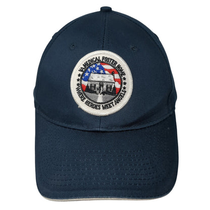 VA Medical Foster Home Strapback Hat Blue One Size Port & Company