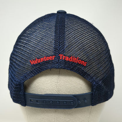 Volunteer Traditions Trucker Hat Blue One Size Tennessee State Flag Tristar Mesh