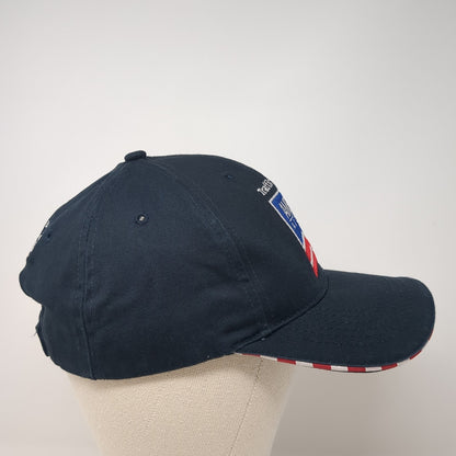 Traffic Tested America's Alfalfa Baseball Cap Blue OS Adjustable Embroidered
