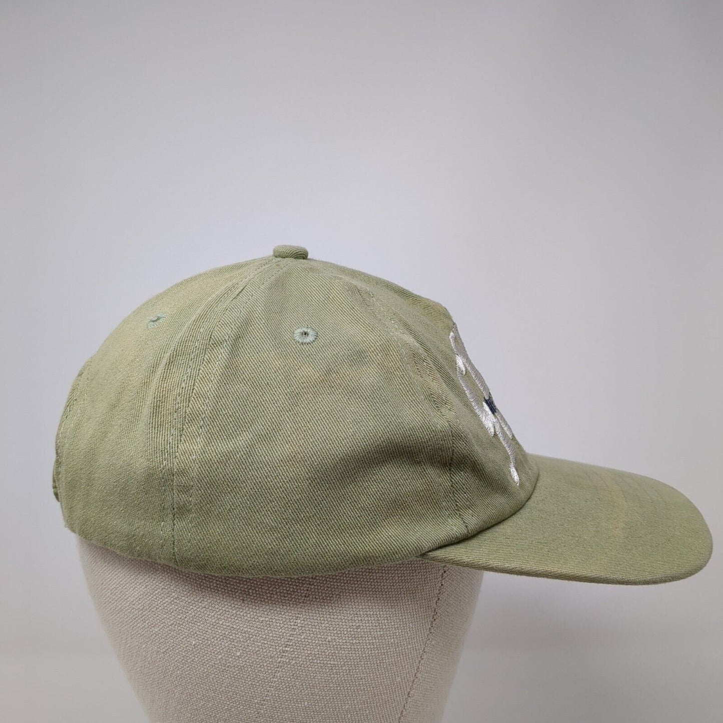 Staple The World Over Snapback Hat Green One Size Adjustable Embroidered Cotton