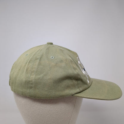 Staple The World Over Snapback Hat Green One Size Adjustable Embroidered Cotton