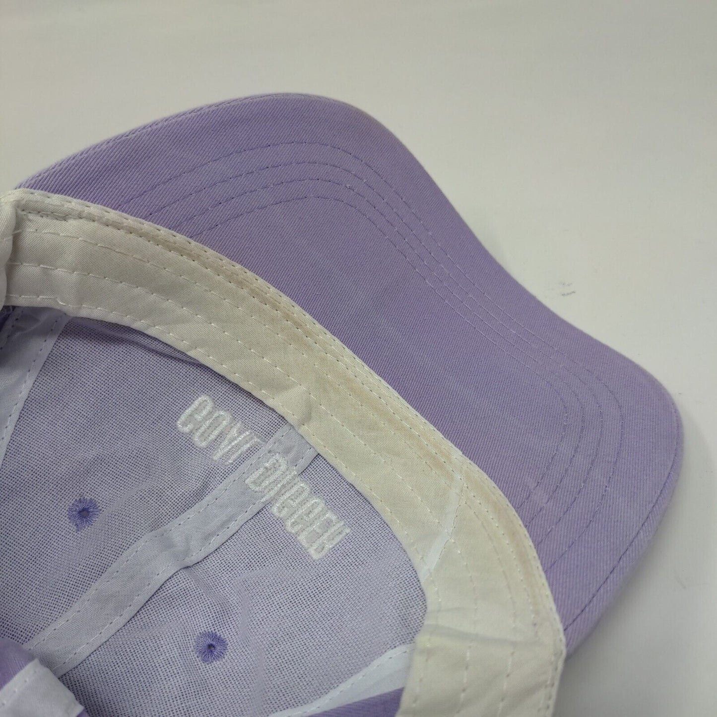 Goal Digger Slideback Hat Purple One Size Adjustable Embroidered 6 Panel