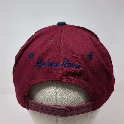 Mickey Mouse Snapback Hat Multi One Size Colorblock Goofy's Hat Co.