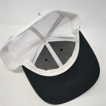 All Rad Days Snapback Trucker Hat Black One Size Adjustable Mesh Back 6 Panel