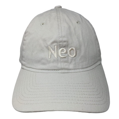 Neo Slideback Hat Tan OSFM Adjustable Embroidered 6 Panel New Era 9Twenty