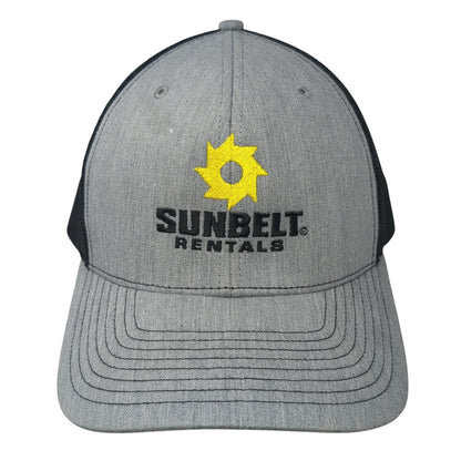 Sunbelt Rentals Snapback Mesh Back Trucker Hat Gray One Size Richardson