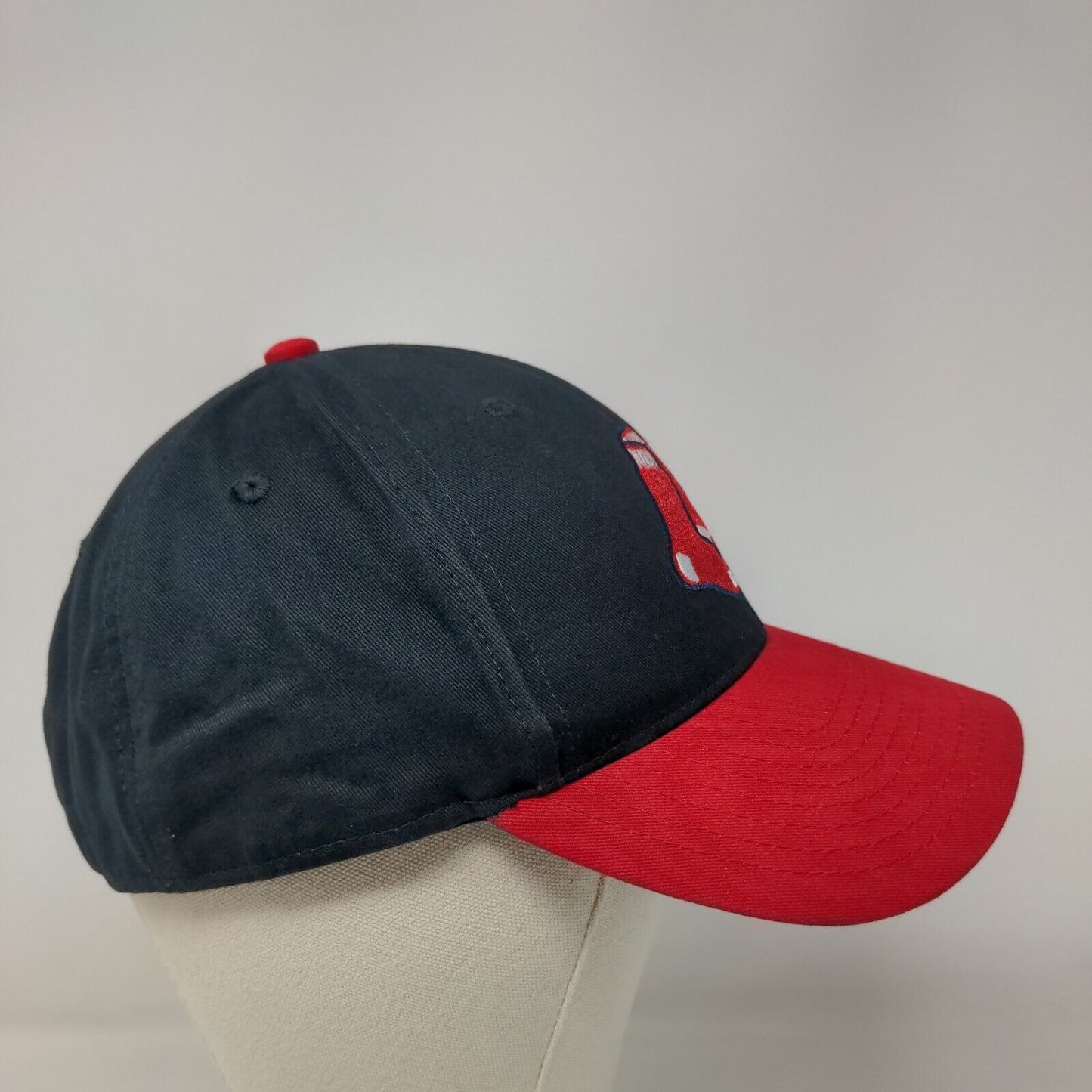 Fan Favorite Men's Strapback Hat Blue OSFA Embroidered Boston Red Sox Logo