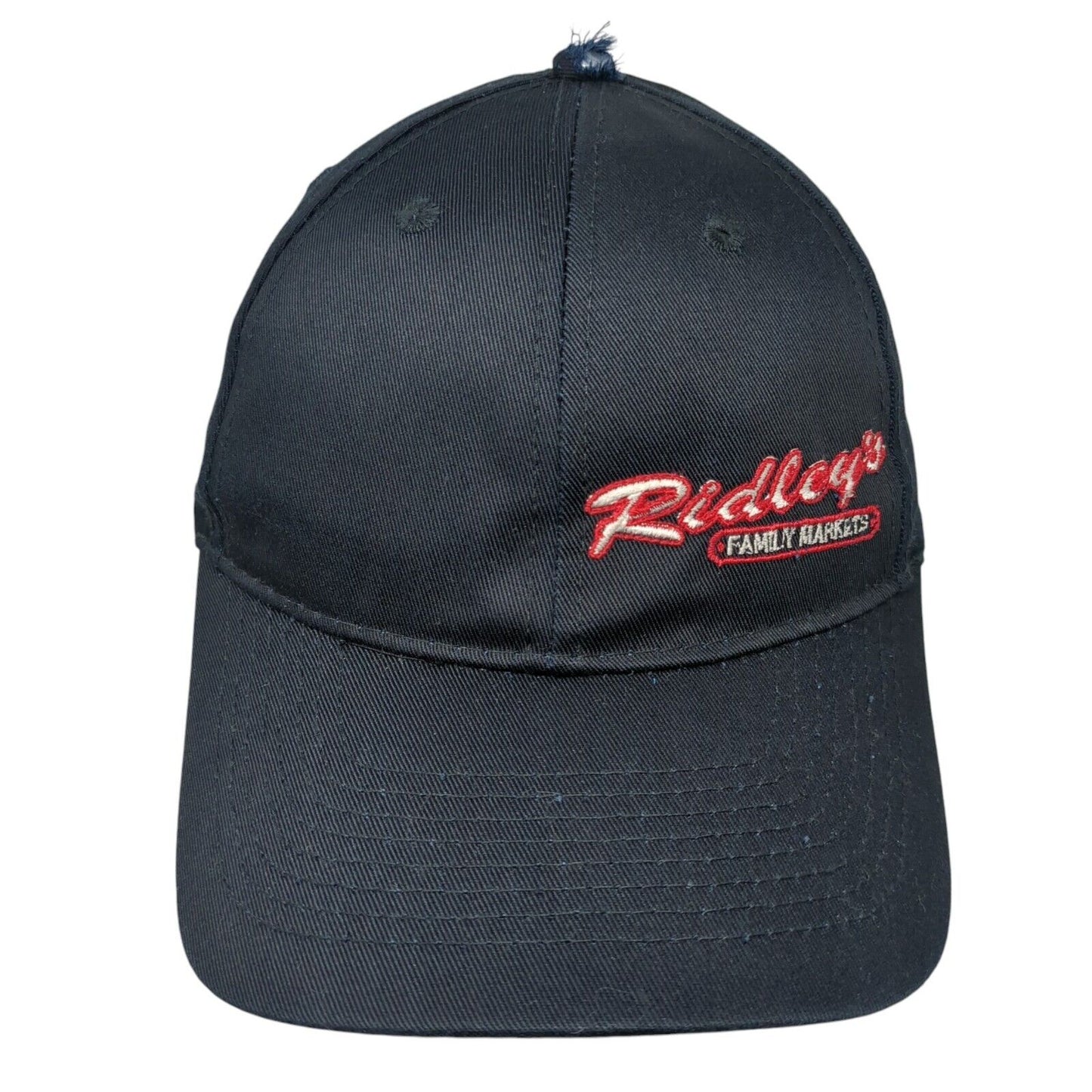 Ridley's Family Market Strapback Hat Black One Size Adjustable Port Authority