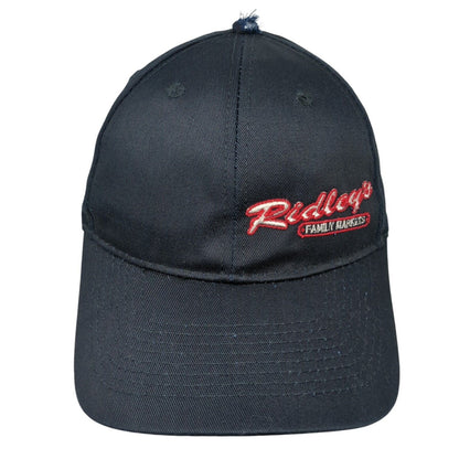 Ridley's Family Market Strapback Hat Black One Size Adjustable Port Authority