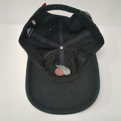 Adidas NBA Portland Trail Blazers Cap Black One Size Slideback Embroidered