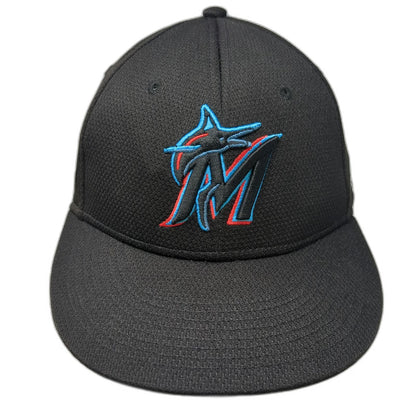 Miami Marlins MLB OC Sports Baseball Cap Black One Size Performance Strapback