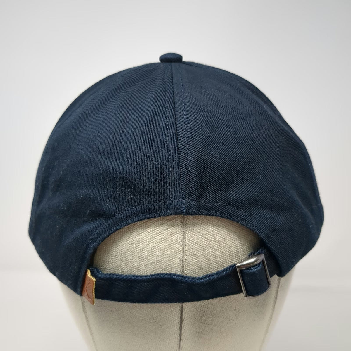 Express Baseball Cap Blue One Size 100% Cotton Slideback Strapback Plain Hat