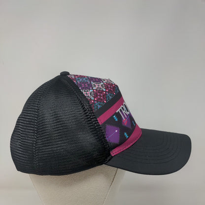 Troxel Snapback Trucker Hat Multicolor OSFM Adjustable Embroidered Aztec Print