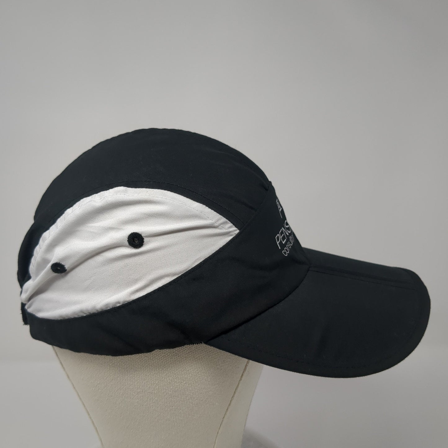 Pension Consultants Inc Strapback Hat Black One Size Outdoor Champion