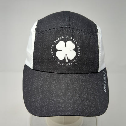 Black Clover Live Lucky Strapback 5 Panel Hat Black One Size Adjustable