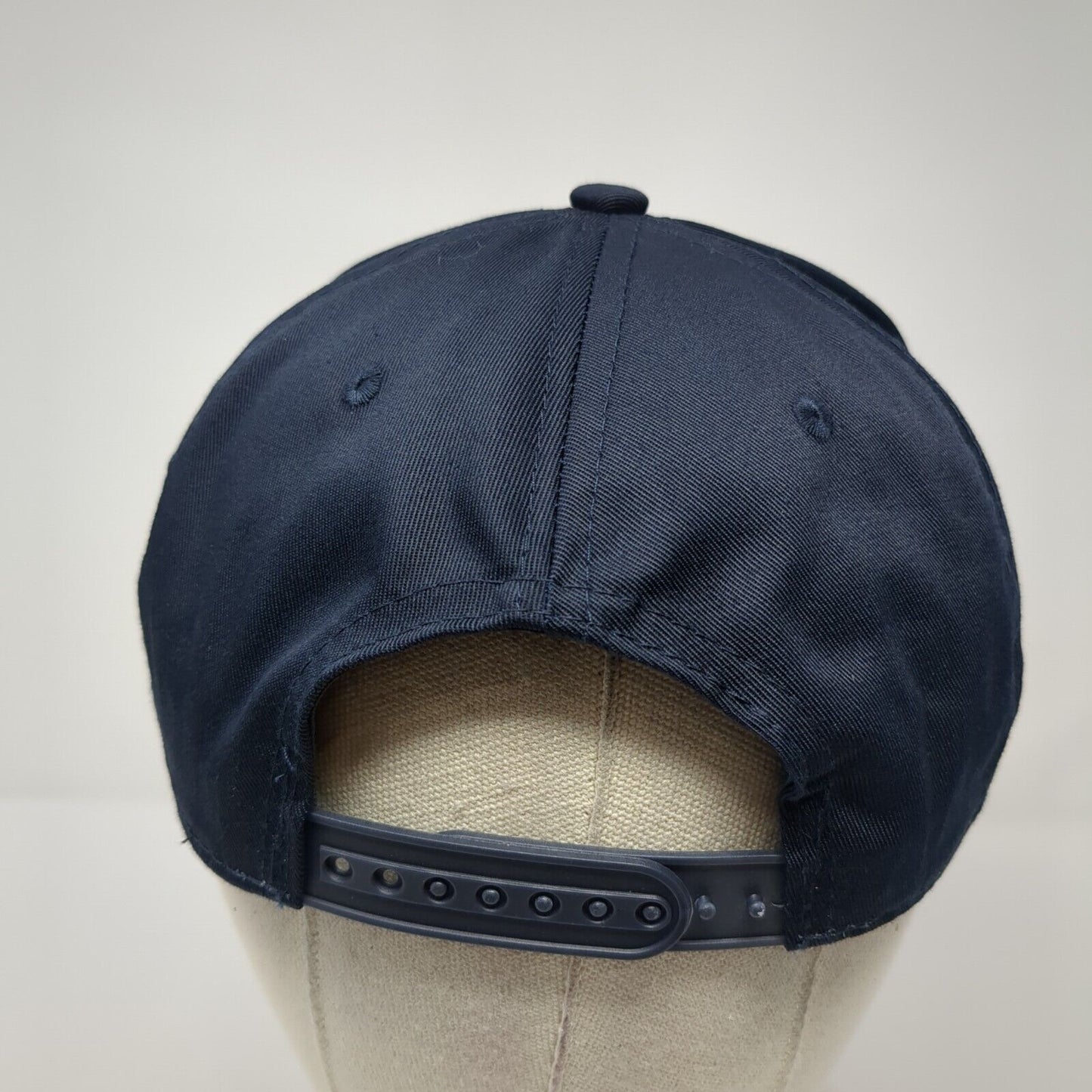 Romania Slideback Hat Blue One Size Adjustable Embroidered Patriotic Nissi Caps