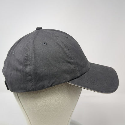Cap America Baseball Cap Gray One Size BMC Logo Embroidered Cotton Strapback hat