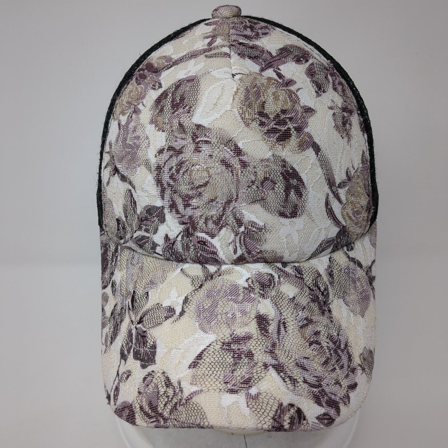 Floral Snapback Trucker Hat Multicolor One Size Adjustable Mesh Back 6 Panel