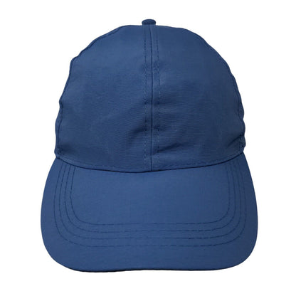 Unbranded Snapback Hat Blue One Size Adjustable Lightweight 6 Panel Blank