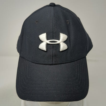 Under Armour Baseball Cap Black XL Fitted UA Embroidered Logo Performance Hat
