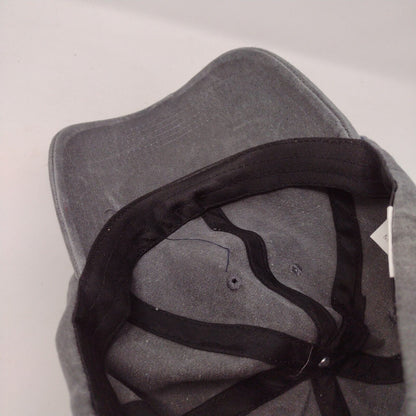 What A Difference A DAVE Makes Slideback Hat Gray OSFA Adjustable 6 Panel Cotton