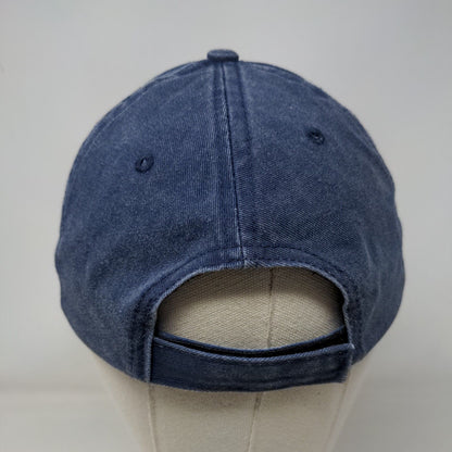 South Carolina Myrtle Beach Strapback Hat Blue One Size Adjustable Lucky 7 USA