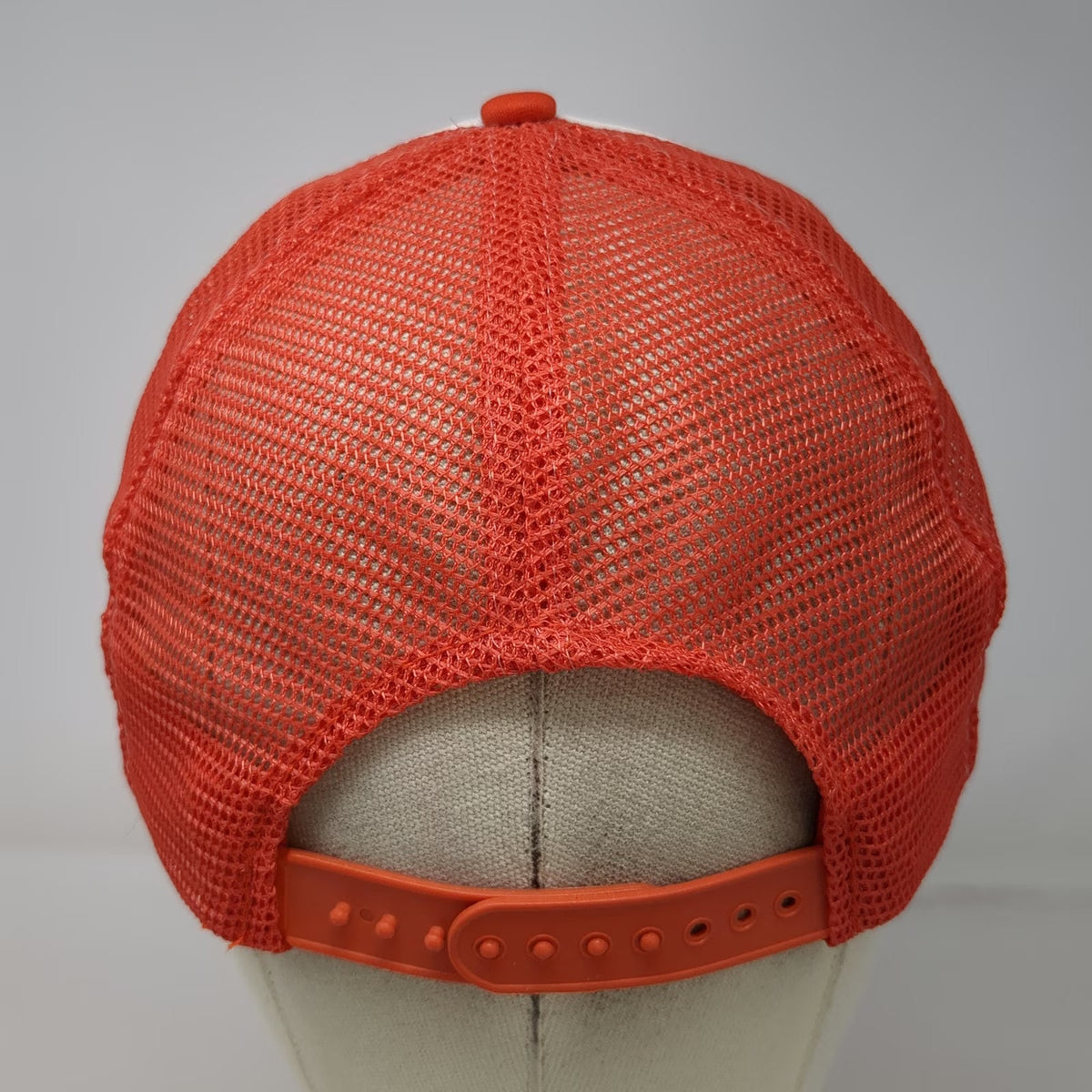 Speedway Miami Hurricanes NCAA Orange White Green OS Trucker Hat Snapback Mesh