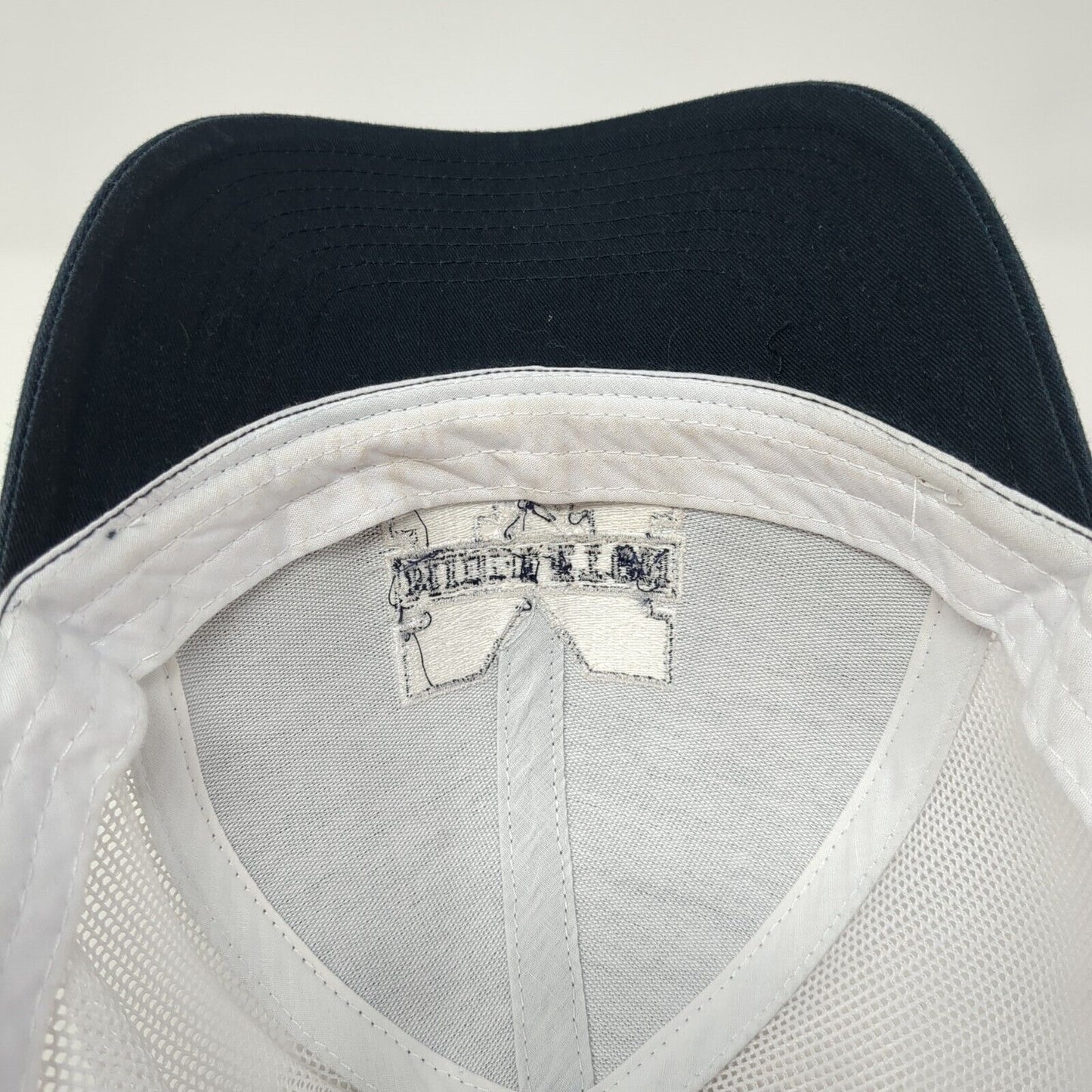 Middleton Snapback Mesh Back Trucker Hat Blue One Size Embroidered