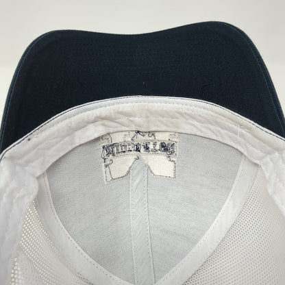 Middleton Snapback Mesh Back Trucker Hat Blue One Size Embroidered