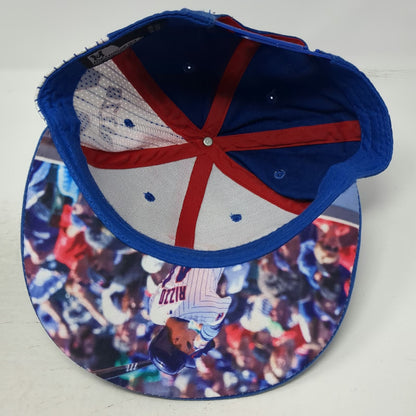Chicago Cubs MLB Melonwear Snapback Hat Blue Red White One Size Rizzo 44 Graphic