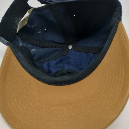 Columbia Baseball Cap Blue One Size Mountain Patch Adjustable Two Tone Hat