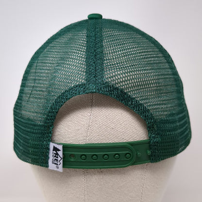 REI Co-op Trucker Hat Green OSFM Goin Wild Landscape Mesh Snapback Hiking Trip