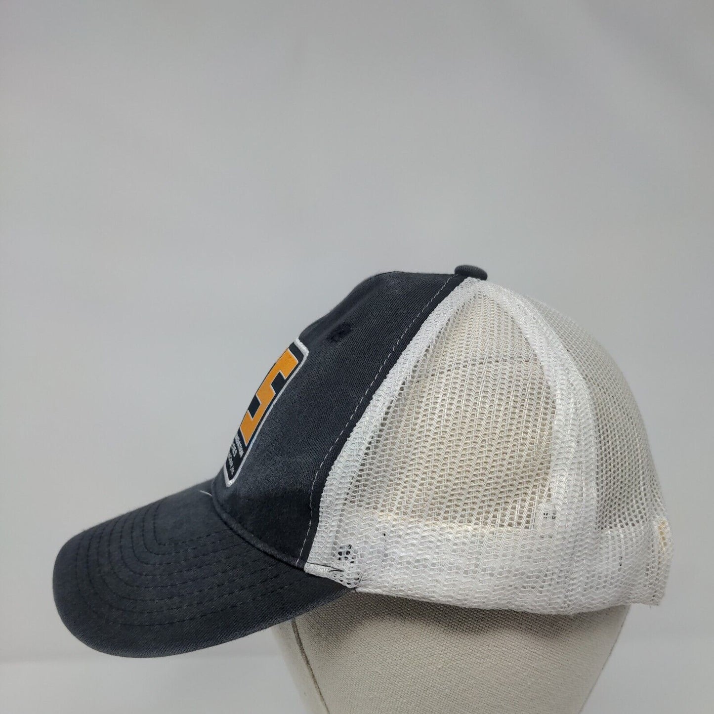 IFS Inland Foundation Specialties Snapback Trucker Hat Blue OS Mesh Back 6 Panel