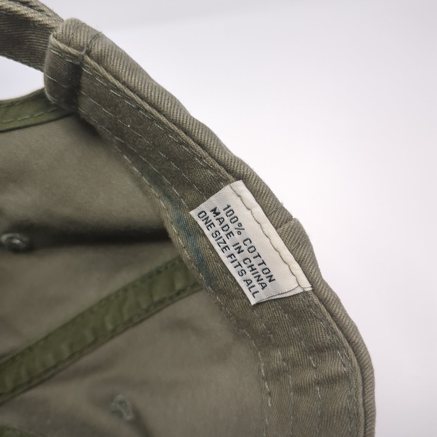 Boone Valley Slideback Hat Green One Size Adjustable American Dry Goods