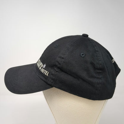 TIG Baseball Cap Black One Size Turtle Creek Casino Construction Slideback Hat